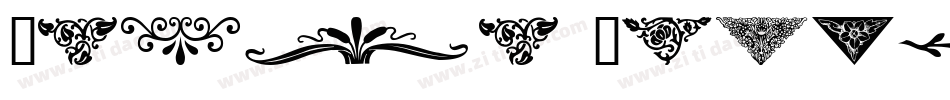 Mutlu Ornamental字体转换